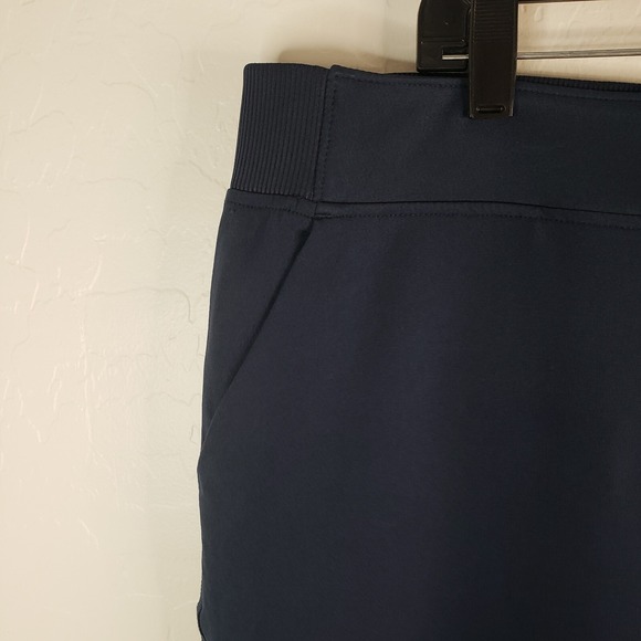 32 Degrees Ankle Pants Women's XXL Stretch Pull-On Hero Navy Elastic Waist New - Picture 4 of 12